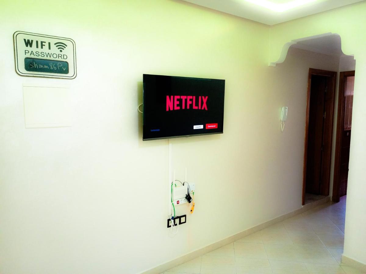 Fantastique Appartement Nouveau Meuble Avec Wifi & Netflix A Proximite Du Marjane Tánger Exterior foto